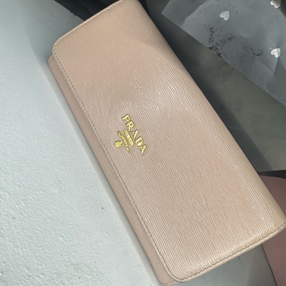 Authentic Prada wallet